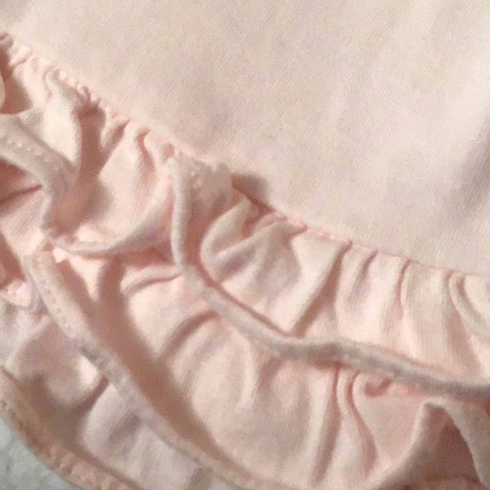 Light Pink Ruffle Polo Dress - Picture 3 of 3
